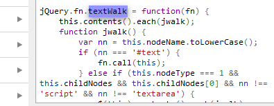jQuery .textWalk() Plugin